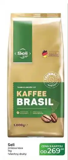 Tamda Foods Seli zrnková káva nabídka