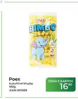 Tamda Foods Poex kukuřičné křupky nabídka