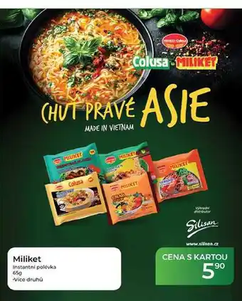 Tamda Foods Miliket Instantní polévka nabídka