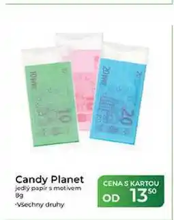 Tamda Foods Candy Planet jedlý papír s motivem nabídka