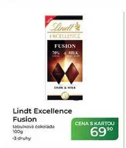 Tamda Foods Lindt Excellence Fusion tabulková čokoláda nabídka