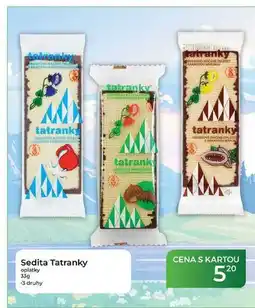 Tamda Foods Sedita Tatranky oplatky nabídka