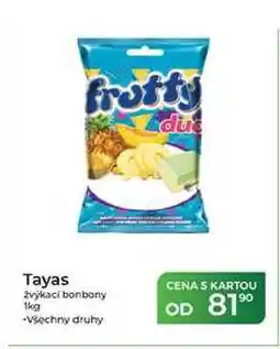 Tamda Foods Tayas žvýkaci bonbony nabídka