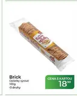 Tamda Foods Brick Oplatky syrové nabídka