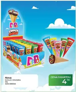 Tamda Foods Nova kornout s čokoládou nabídka