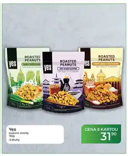 Tamda Foods Yes pražené arašidy nabídka