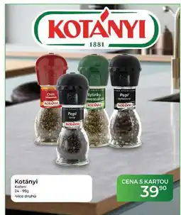 Tamda Foods Kotányi Koření nabídka