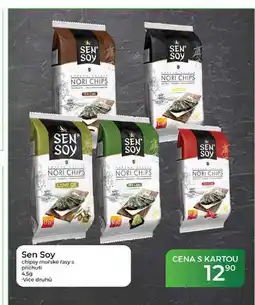 Tamda Foods Sen Soy chipsy mořské řasy s příchuti nabídka