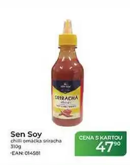 Tamda Foods Sen Soy chilli omáčka sriracha nabídka