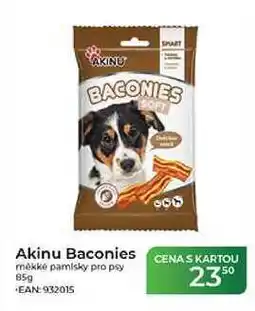 Tamda Foods Akinu Baconies měkké pamlsky pro psy nabídka