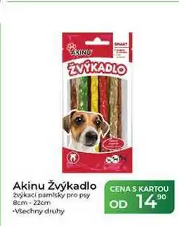Tamda Foods Akinu Žvýkadlo žvýkací pamlsky pro psy 8cm-22cm nabídka