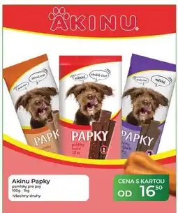 Tamda Foods Akinu Papky pamlsky pro psy 100g - 1kg nabídka
