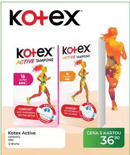 Tamda Foods Kotex Active tampony 16ks nabídka