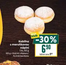 Billa Kobliha s meruňkovou náplní 1ks nabídka