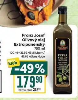 Billa Franz Josef Olivový olej Extra panenský nabídka