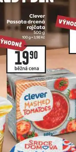 Billa Clever Passata drcená rajčata nabídka