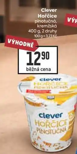 Billa Clever Hořčice plnotučná, kremžská nabídka