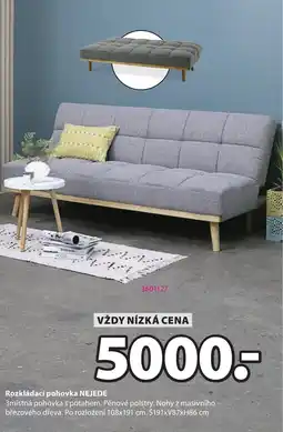 JYSK Rozkládací pohovka nejede nabídka