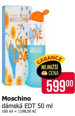 Teta Moschino dámská EDT nabídka