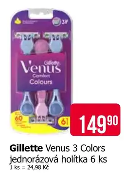Teta Gillette Venus 3 Colors nabídka