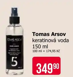Teta Tomas Arsov keratinová voda nabídka