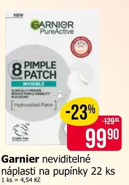 Teta Garnier neviditelné náplasti na pupínky nabídka