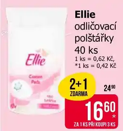Teta Ellie odličovací polštářky nabídka