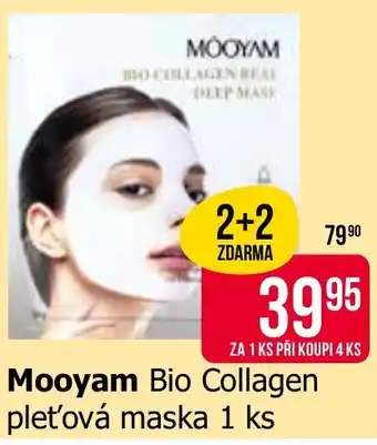 Mooyam Bio Collagen pleťová maska