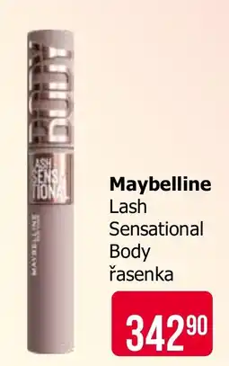 Teta Maybelline Lash Sensational Body řasenka nabídka