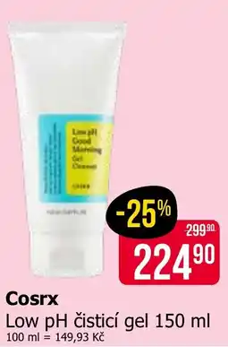 Teta Cosrx Low pH čisticí gel nabídka