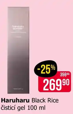 Teta Haruharu Black Rice čisticí gel nabídka