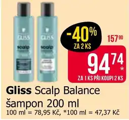 Teta Gliss Scalp Balance šampon nabídka