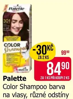 Teta Palette Color Shampoo barva na vlasy, různé odstíny nabídka