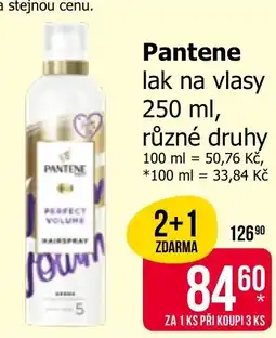 Teta Pantene lak na vlasy nabídka