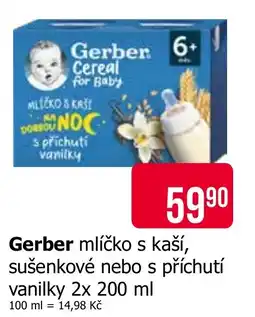 Teta Gerber mlíčko s kaší nabídka