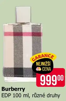 Teta Burberry EDP nabídka