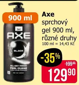 Teta Axe sprchový gel nabídka