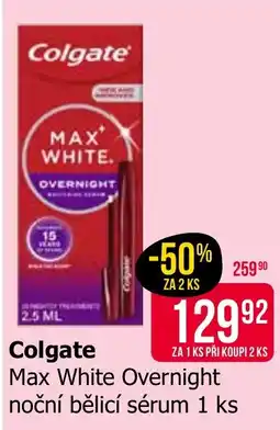 Teta Colgate Max White Overnight nabídka