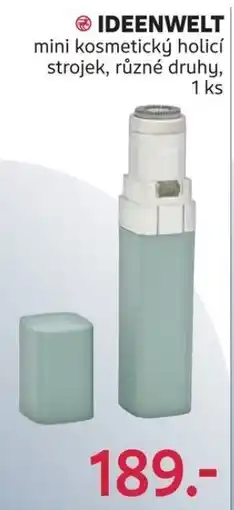 Rossmann Ideenwelt mini kosmetický holící strojek nabídka
