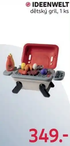 Rossmann Ideenwelt dětský grill nabídka