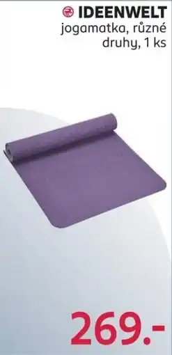 Rossmann Ideenwelt jogamatka nabídka