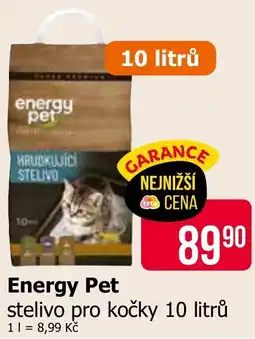 Teta Energy Pet stelivo pro kočky nabídka