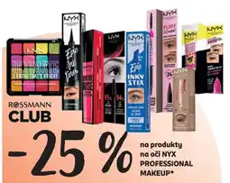 Rossmann nyx professional makeup nabídka