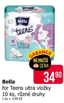 Teta Bella for teens ultra vložky nabídka