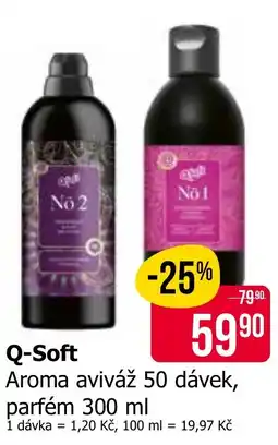 Teta Q-Soft Aroma aviváž 50 dávek nabídka