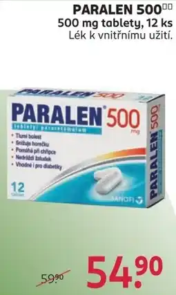Rossmann Paralen 500 nabídka