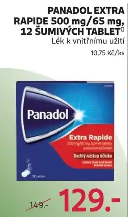 Rossmann Panadol extra rapide nabídka