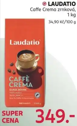 Rossmann Laudatio Caffe Crema zrnková nabídka