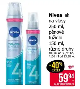 Teta Nivea lak na vlasy nabídka
