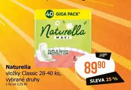 Teta Naturella vložky Classic nabídka